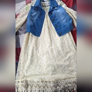 COPY - Rare Editions adorable laced dress